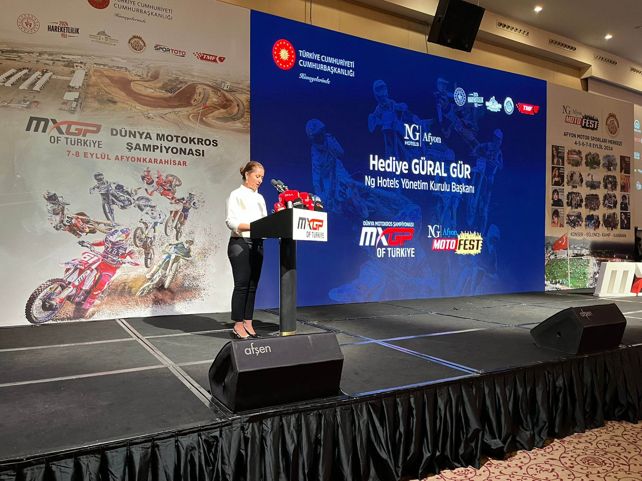 Hediye Güral Gür "MXGP Türkiye'nin sponsoru olmaktan gurur duyuyoruz"