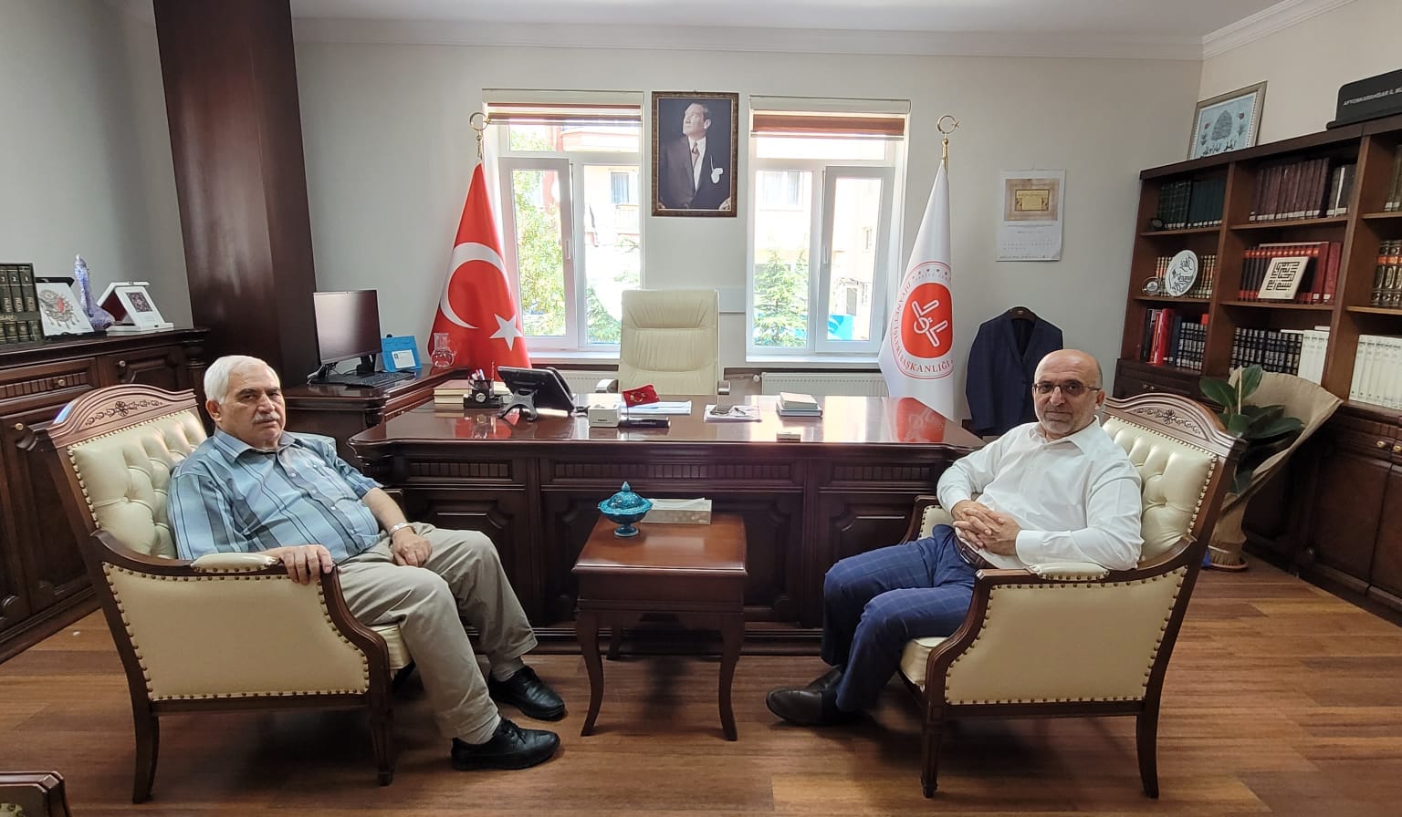 Müftü İmamoğlu Uyar’ı Misafir Etti