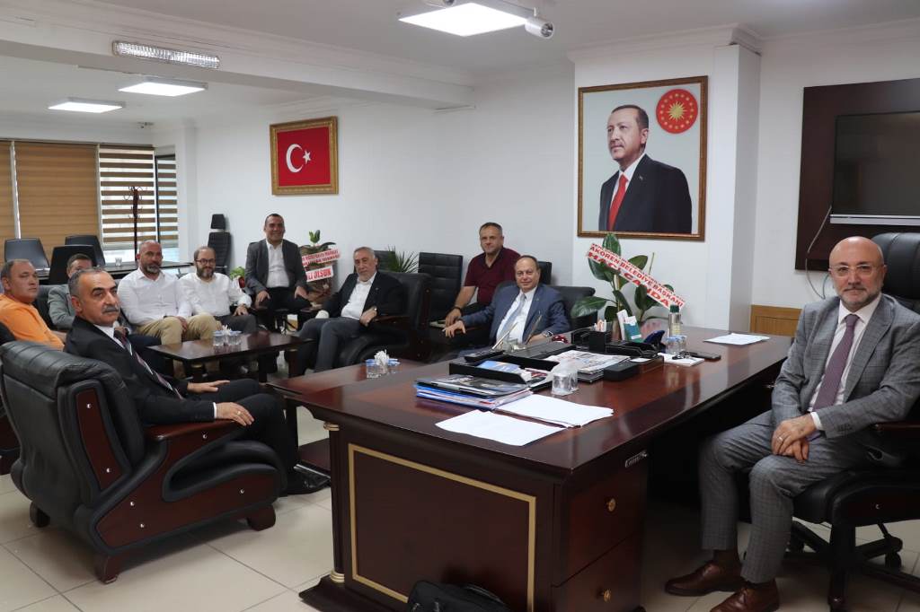 ATSO'DAN AK PARTİ İL BAŞKANI ŞAHİN'E ZİYARET