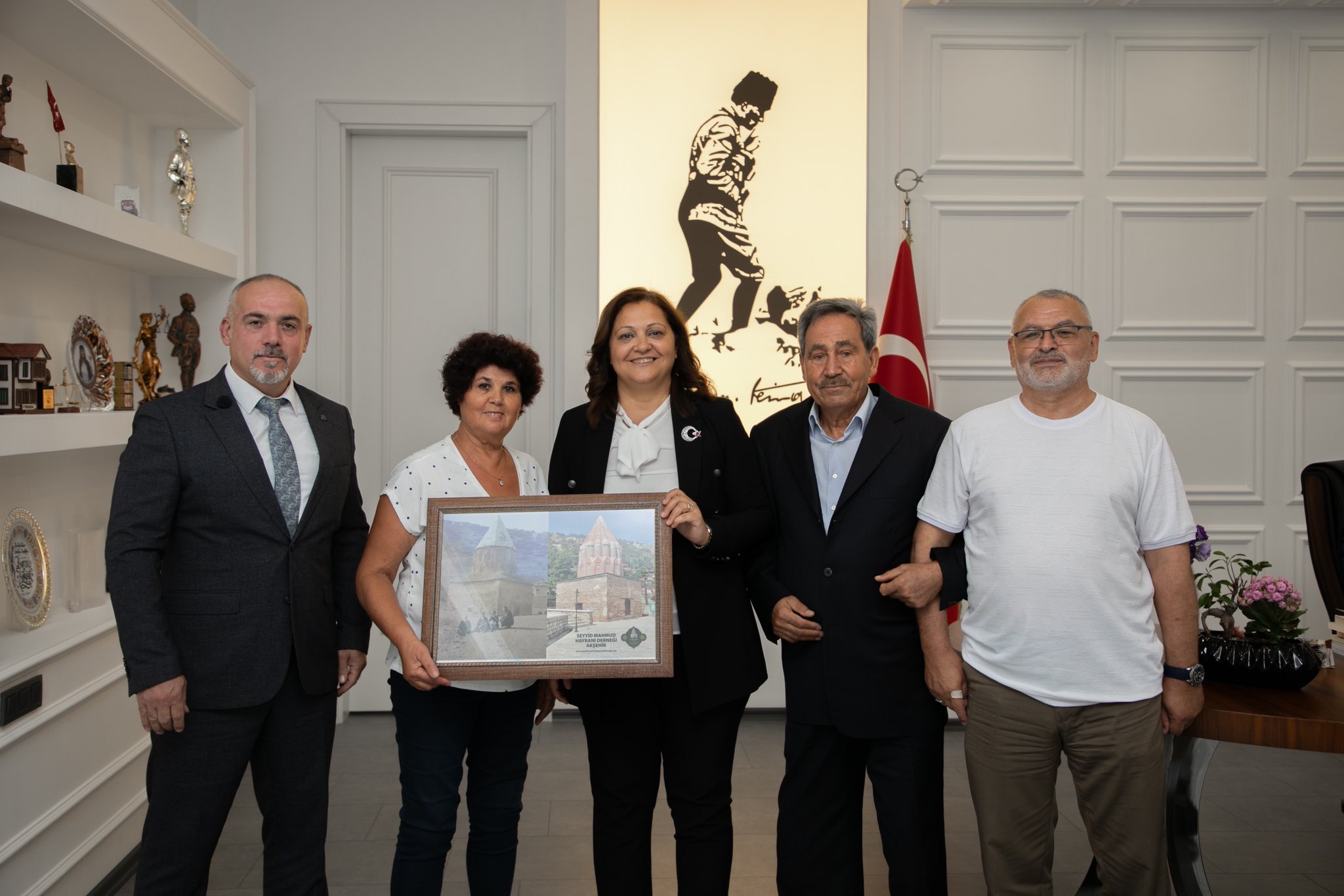 Başkan Köksal’ın Misafirleri Seyyid Mahmud Hayrani Derneği Yönetimi Oldu