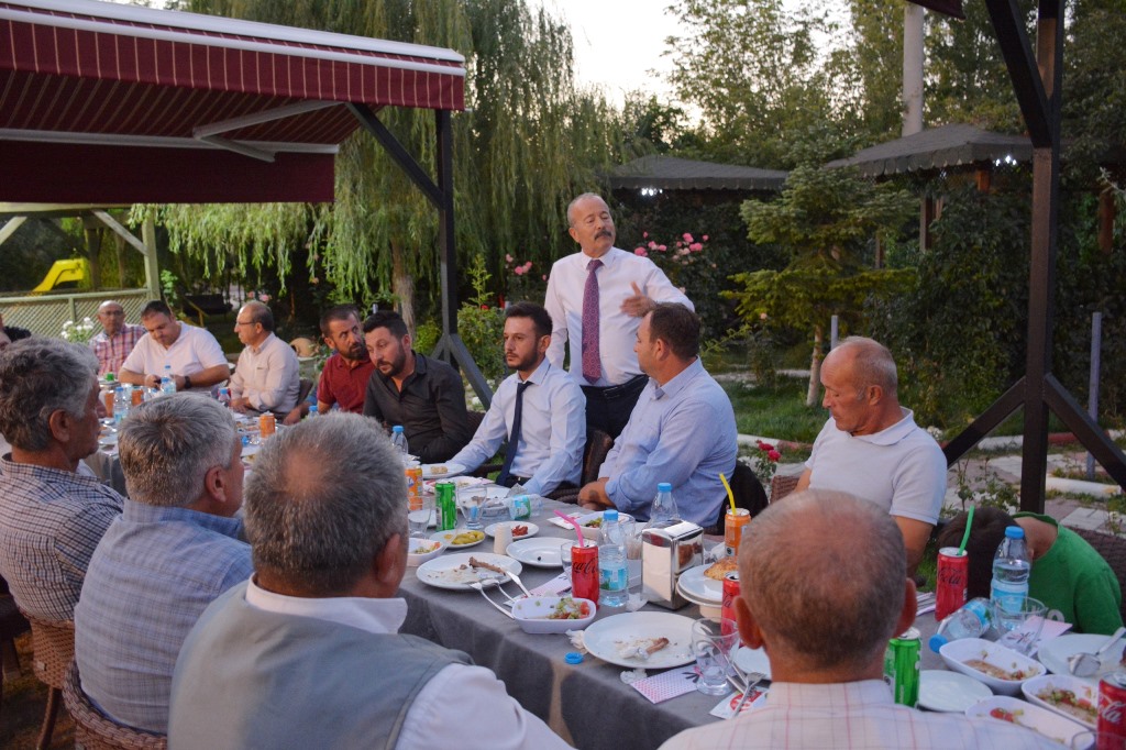 TAYTAK, MUHTARLARIN TALEPLERİNİ TEK TEK DİNLEDİ VE NOT ALDI