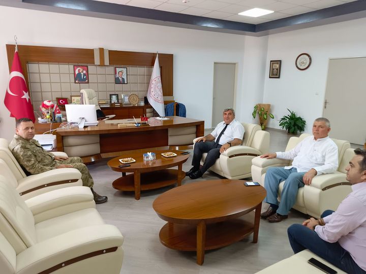 Müdür Sünnetci Tuğg. Yöner’i Ağırladı