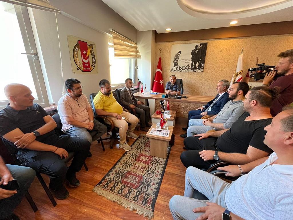 YENİDEN REFAH PARTİSİNDEN AGC'YE ZİYARET