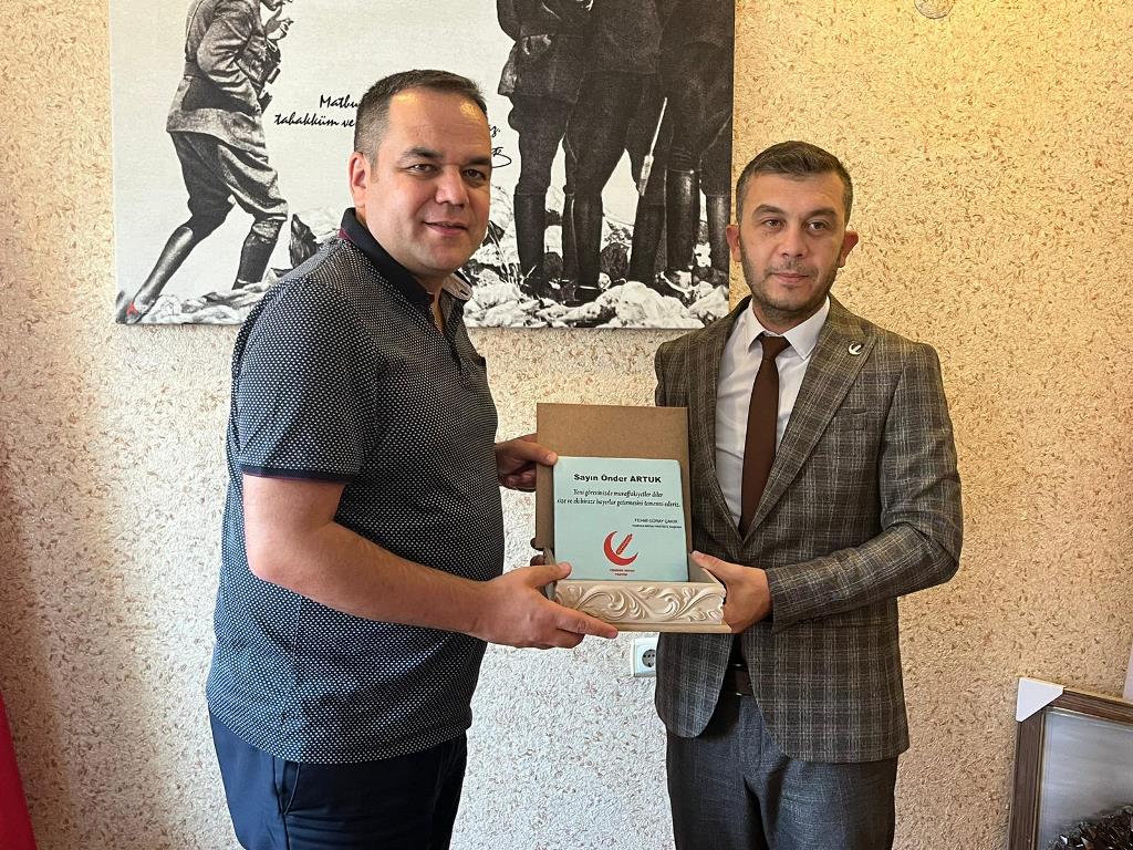 YENİDEN REFAH PARTİSİNDEN AGC'YE ZİYARET