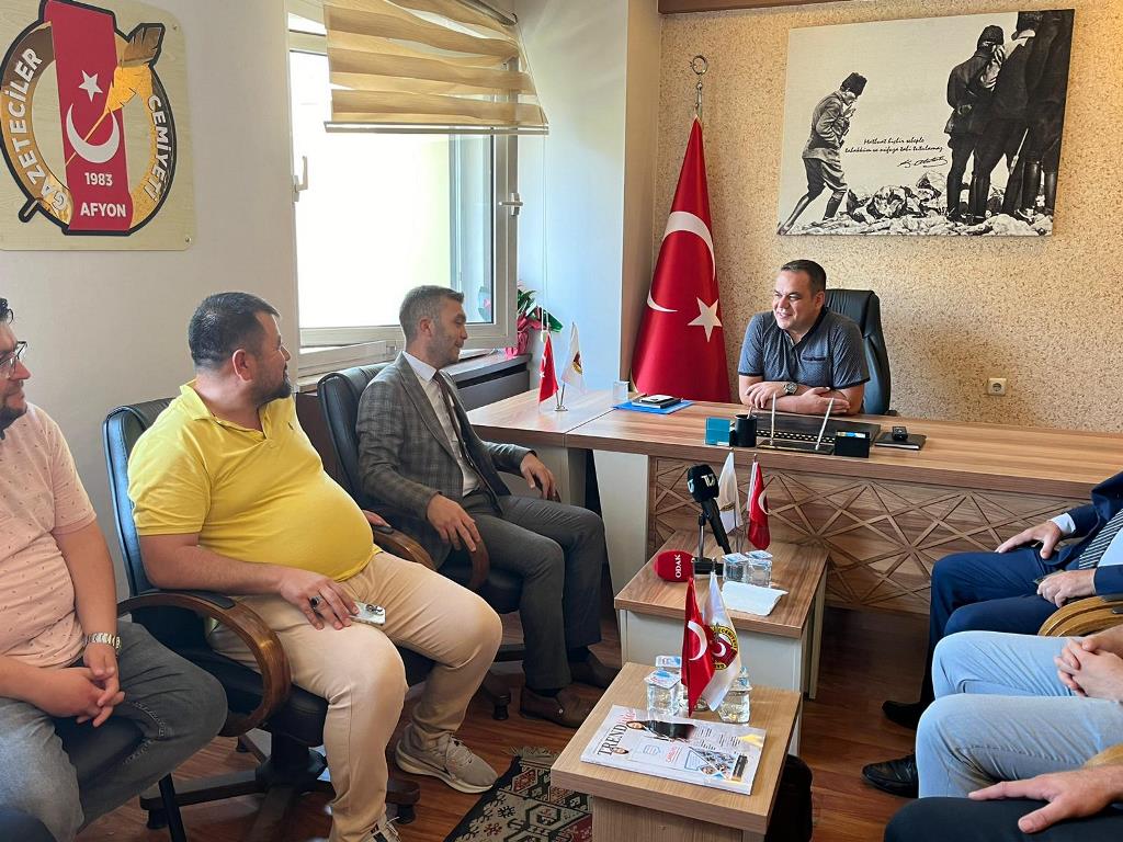 YENİDEN REFAH PARTİSİNDEN AGC'YE ZİYARET