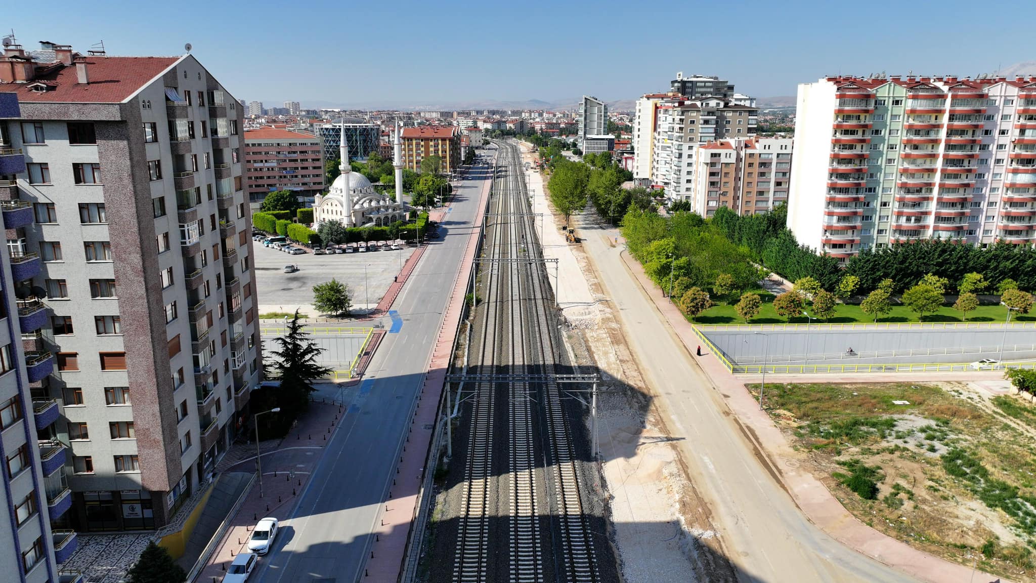 BAŞKAN ALTAY KONYARAY'DAN İLK KARELERİ PAYLAŞTI