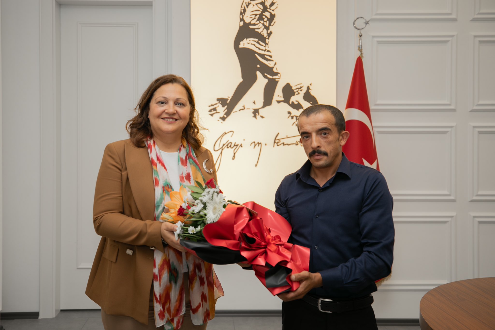 Başkan Köksal'ın Misafiri Kumrular ve Ekibi Oldu