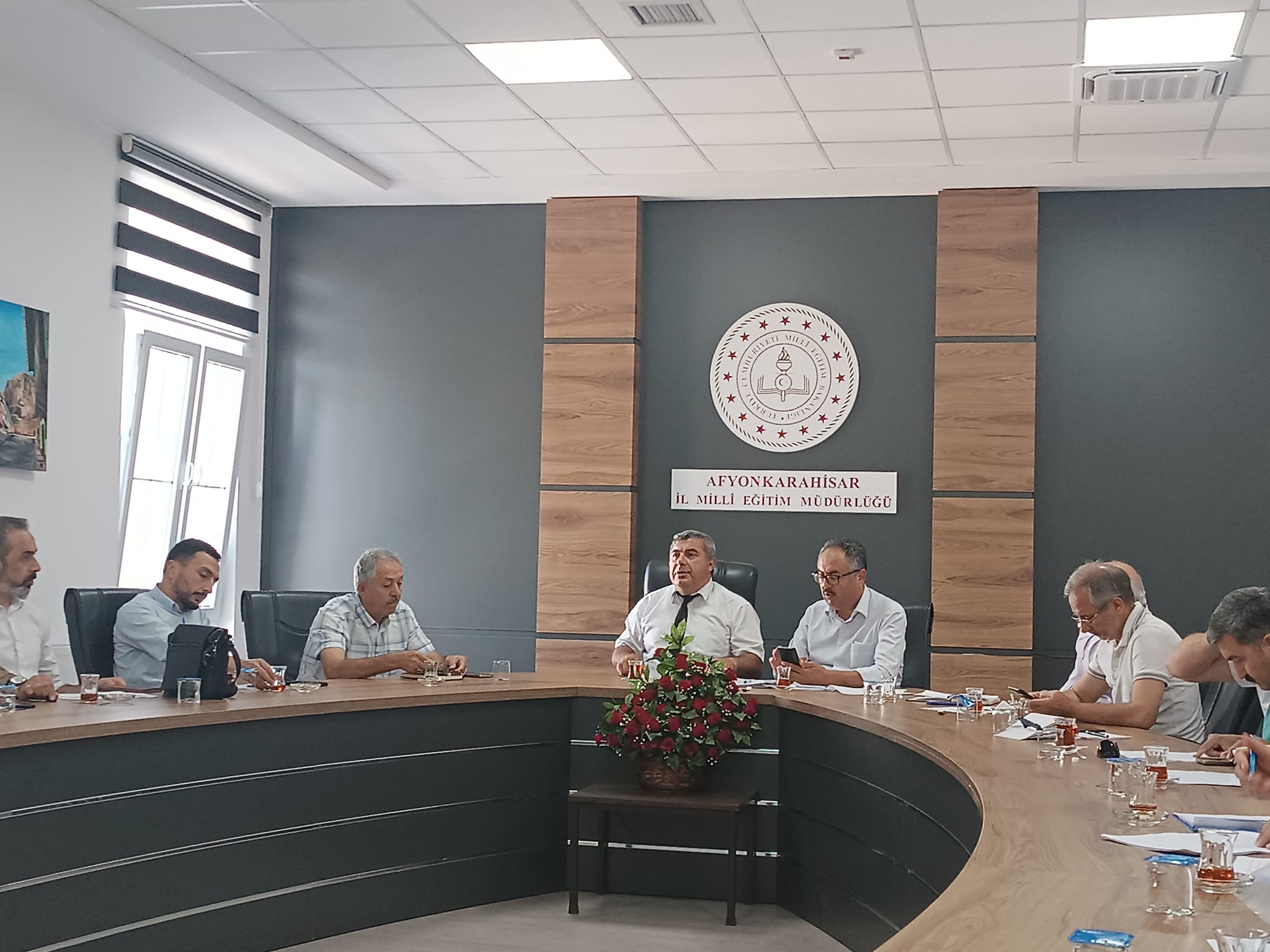 Afyon'da Eğitimin Zirvesi Müdür Sünnetci Başkanlığında Toplandı
