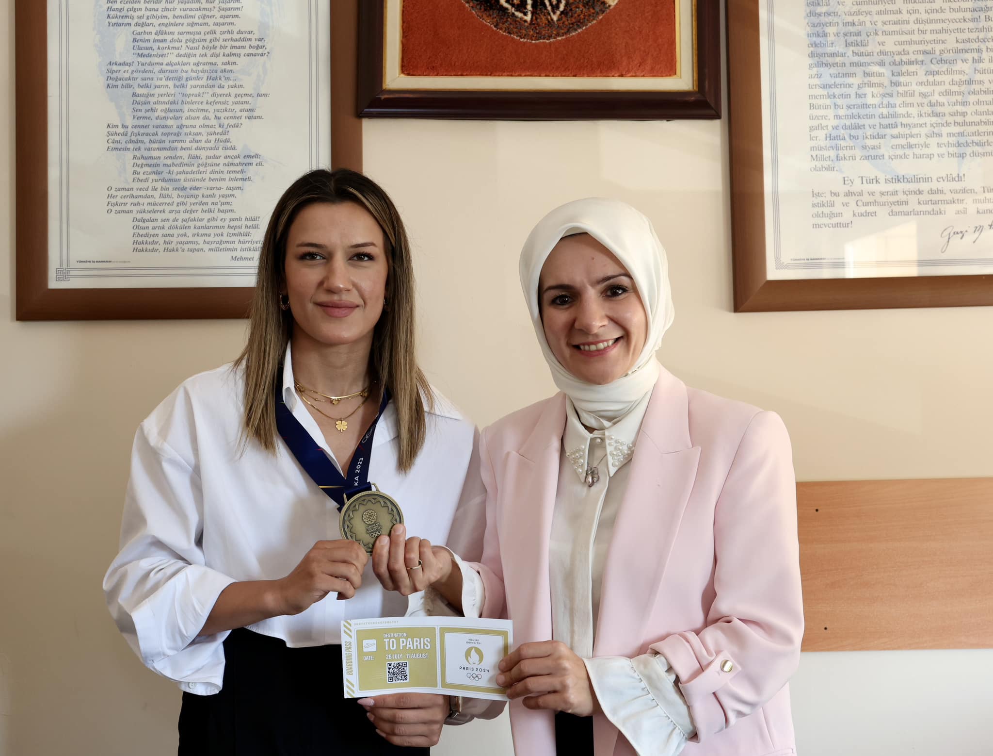 Bakan Göktaş Milli Sporcuyu Ağırladı