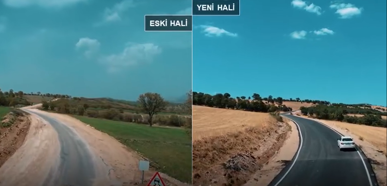 Yeni Yapılan Yoldan 5 Bin Kişi Yararlanacak