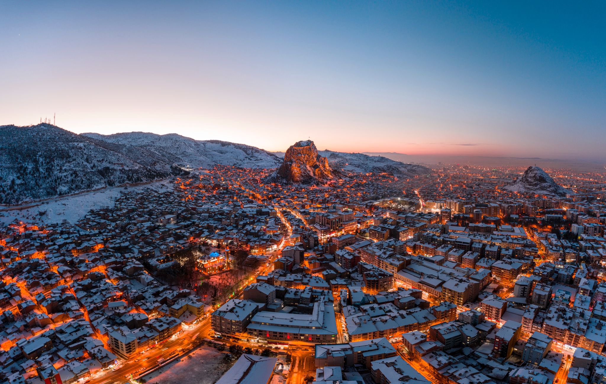 Karahisar Kalesi Afyon'un Tarihi Simgesi