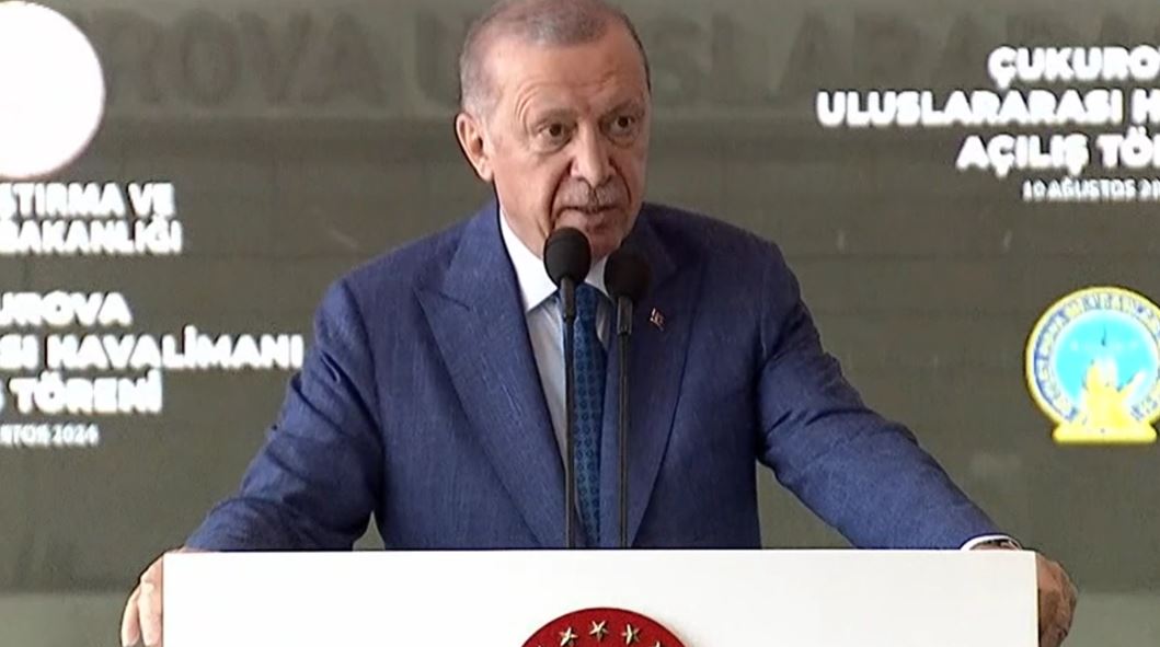 ERDOĞAN ULUSLARARASI HAVA LİMANININ AÇILIŞINDA KONUŞTU