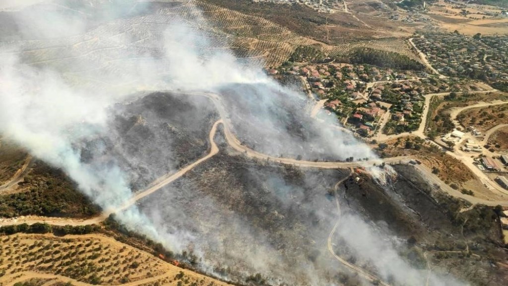 ORMANA SİRAYET EDEN YANGIN KONTROL ALTINA ALINDI