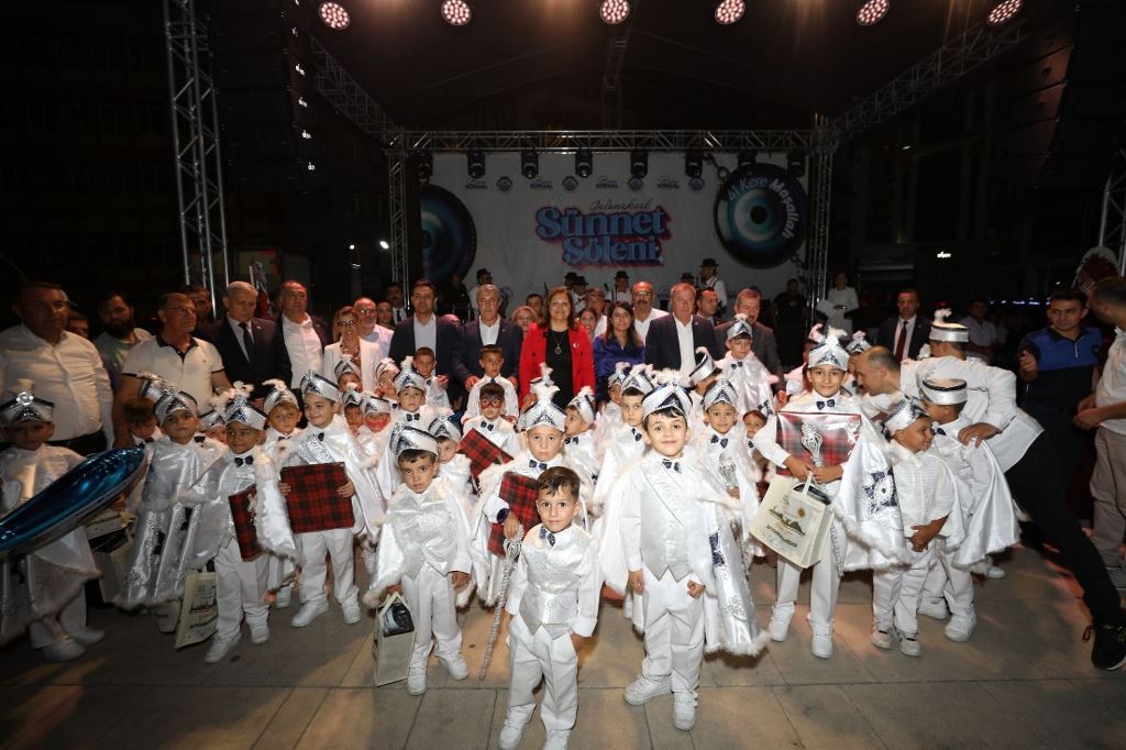 SÜNNET ŞÖLENİ COŞKUYLA GERÇEKLEŞTİ  