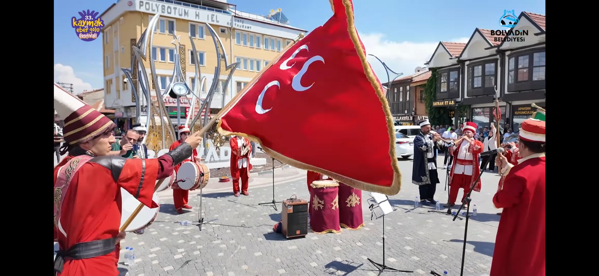 33. Kaymak Ve Eber Gölü Festivali Bolvadin’de Başladı