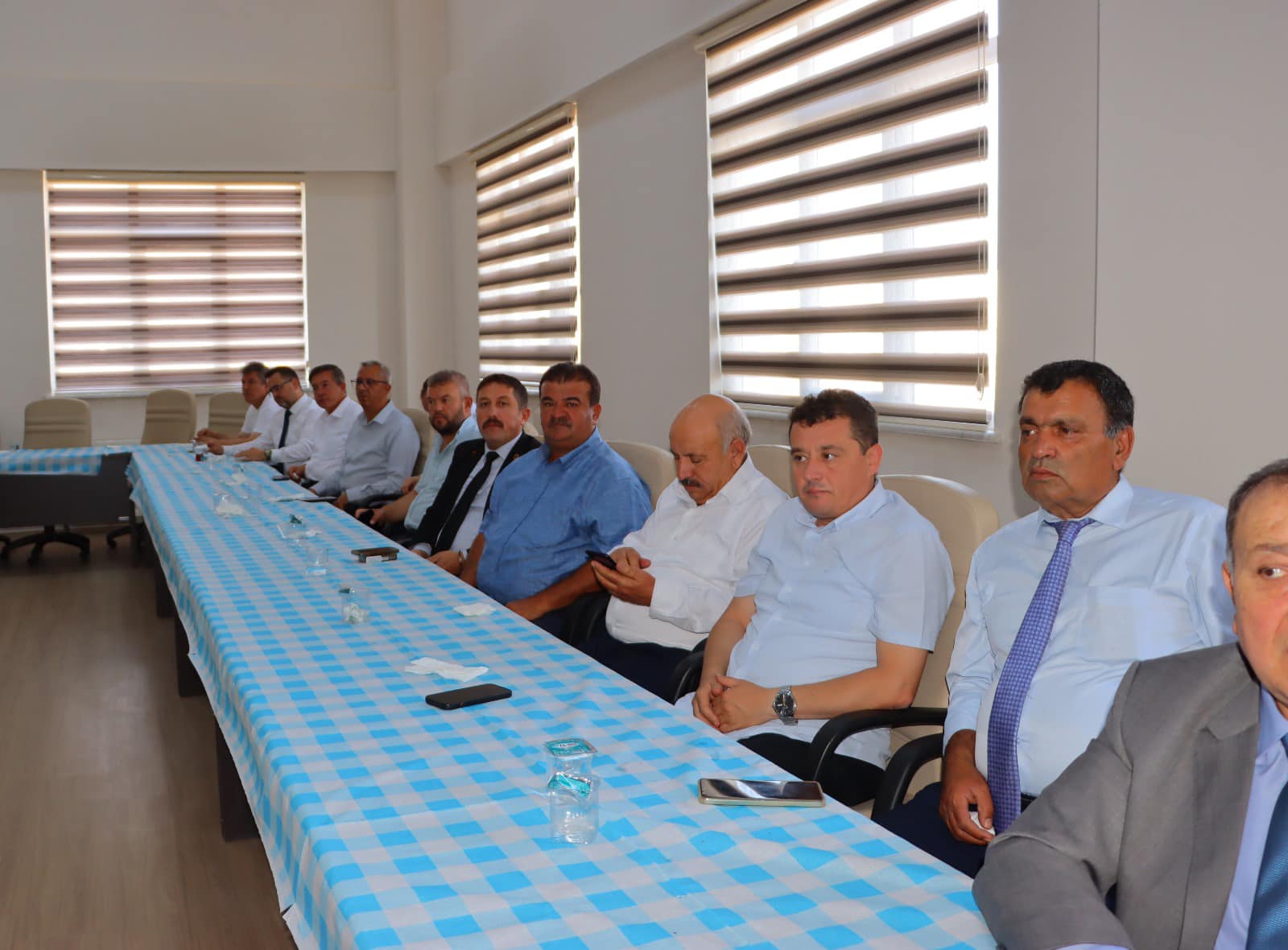 Başkan  Siper, Ağustos Ayı Meclis Toplantısı Öncesi Grup Toplantısına katıldı