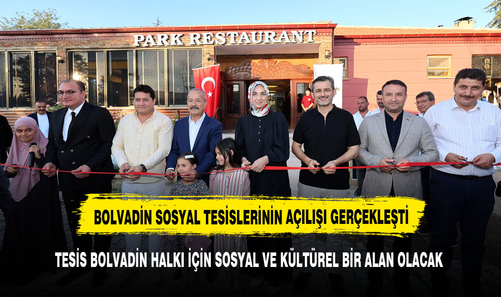 Bolvadin Belediyesi Sosyal Tesislerinin Açılışı Büyük Bir Katılımla Gerçekleşti