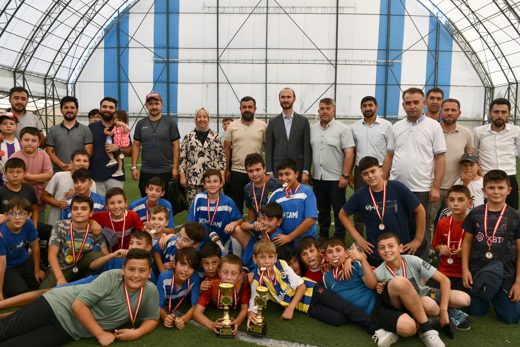 Yaz Kuran Kursları Halı Saha Turnuvası Şampiyonu “Fatih Kuran Kursu” Oldu
