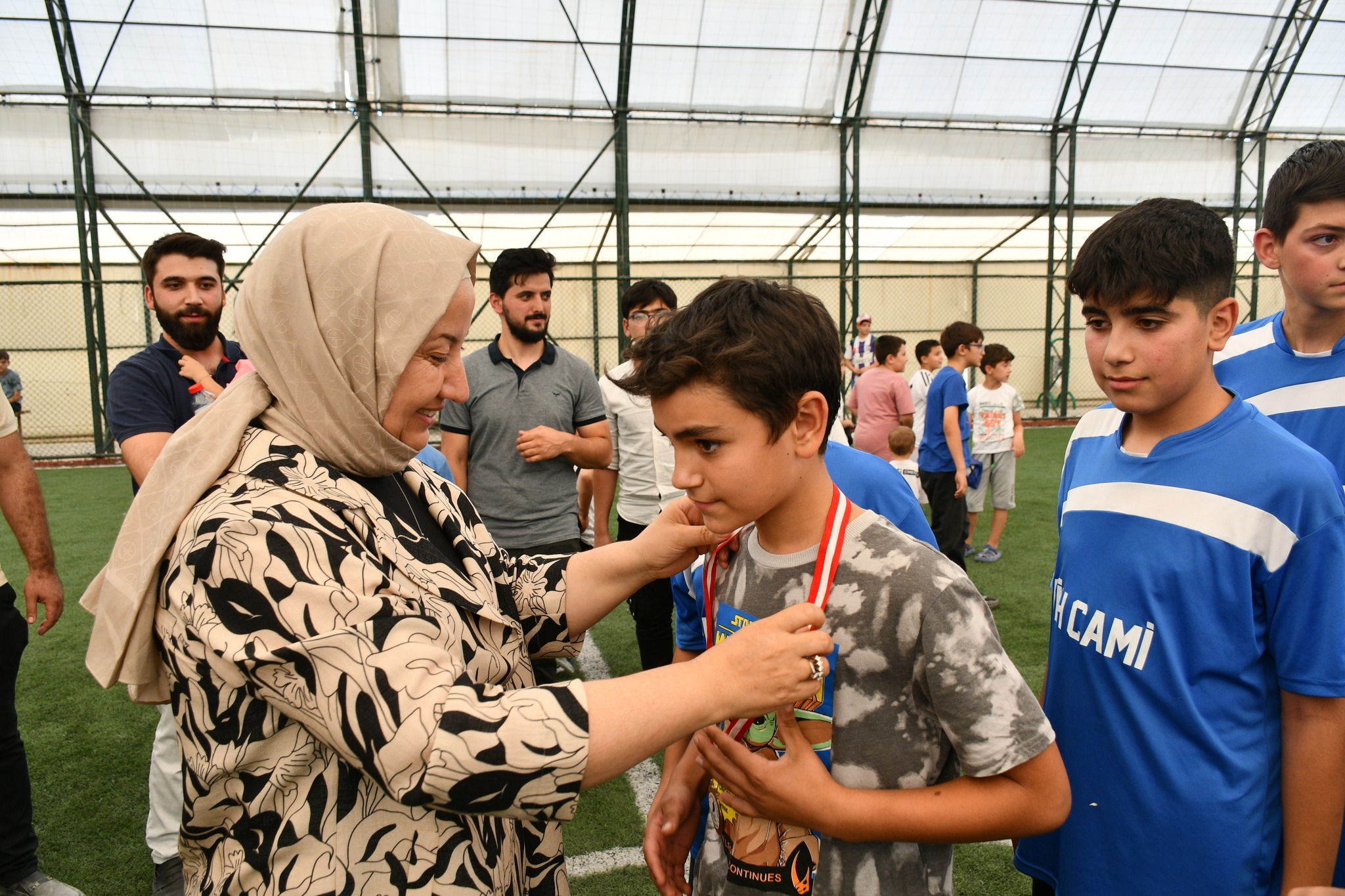 Yaz Kuran Kursları Halı Saha Turnuvası Şampiyonu “Fatih Kuran Kursu” Oldu
