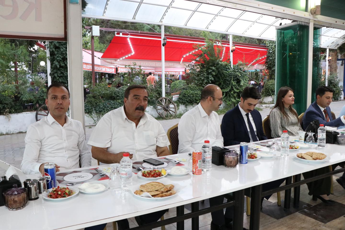 Dinar’da Veda Yemeği Düzenlendi
