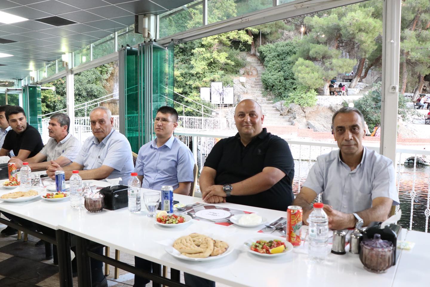 Dinar’da Veda Yemeği Düzenlendi