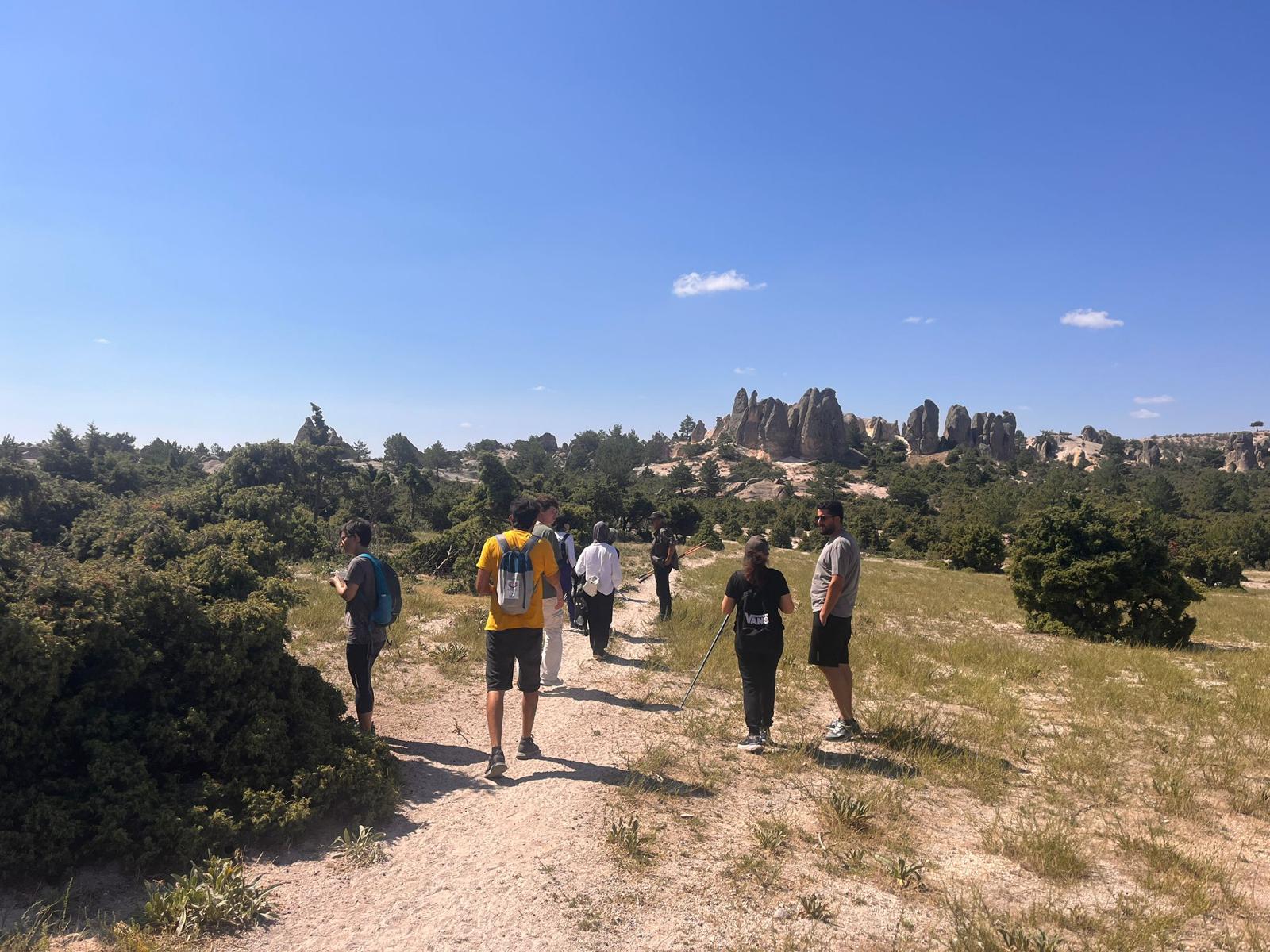 ARKEO-TREK’TEN  GÖKYÜZÜ GÖZLEM  VE YÜRÜYÜŞ ETKİNLİĞİ
