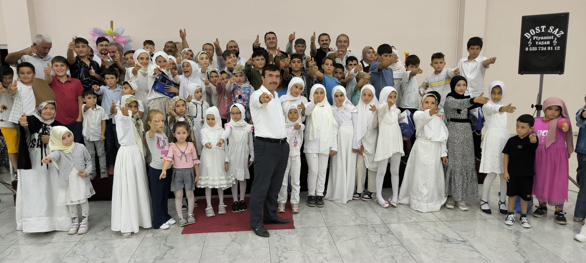 KUR'AN OKUMAYA BAŞLAYAN 150 ÖĞRENCİ İÇİN ETKİNLİK DÜZENLENDİ