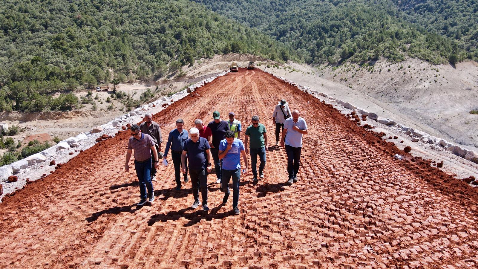 Bölge Müdürü Erkan Menteş Göletini İnceledi