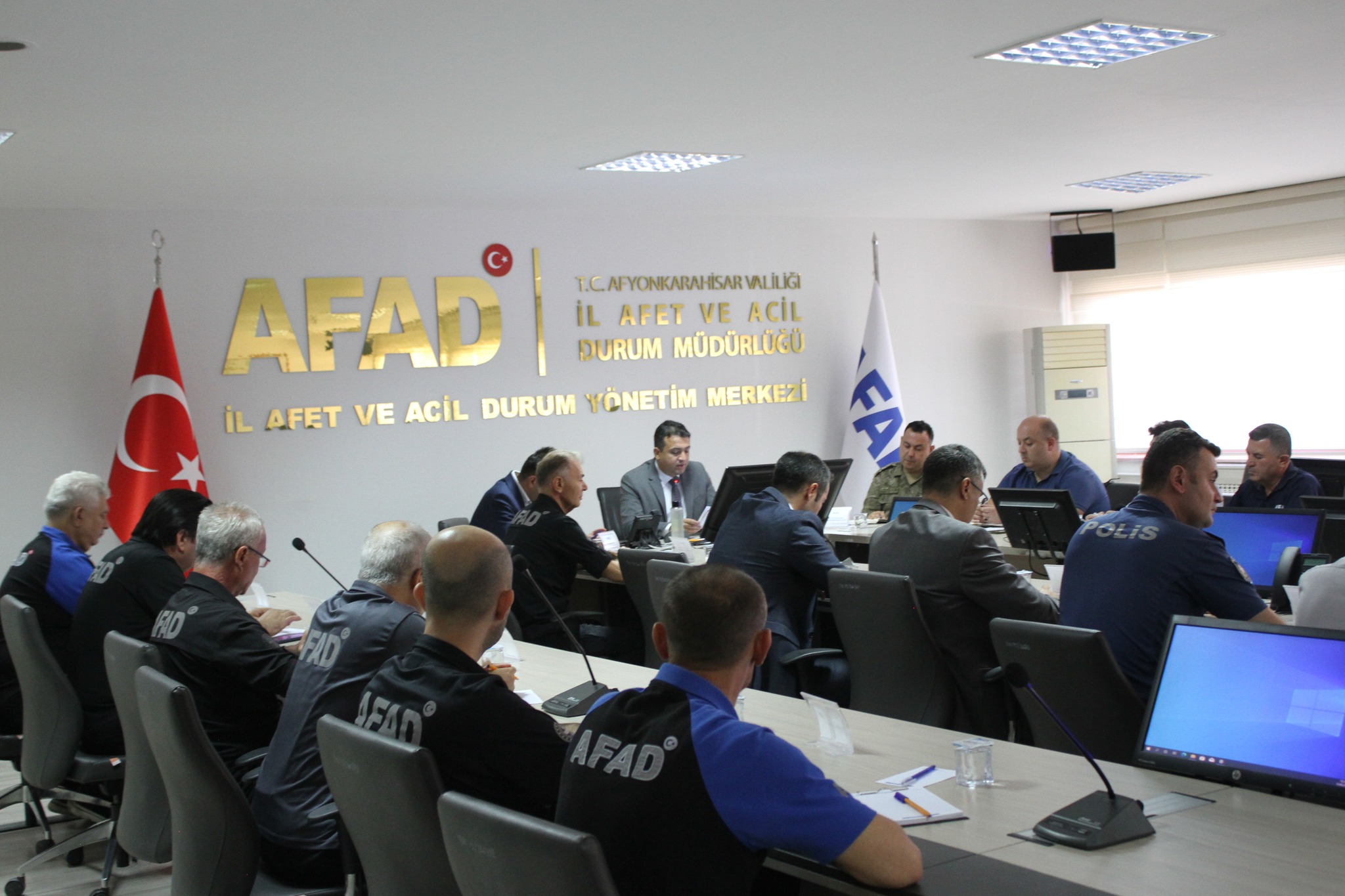 Afyonkarahisar il afet müdahale planı hazırlandı