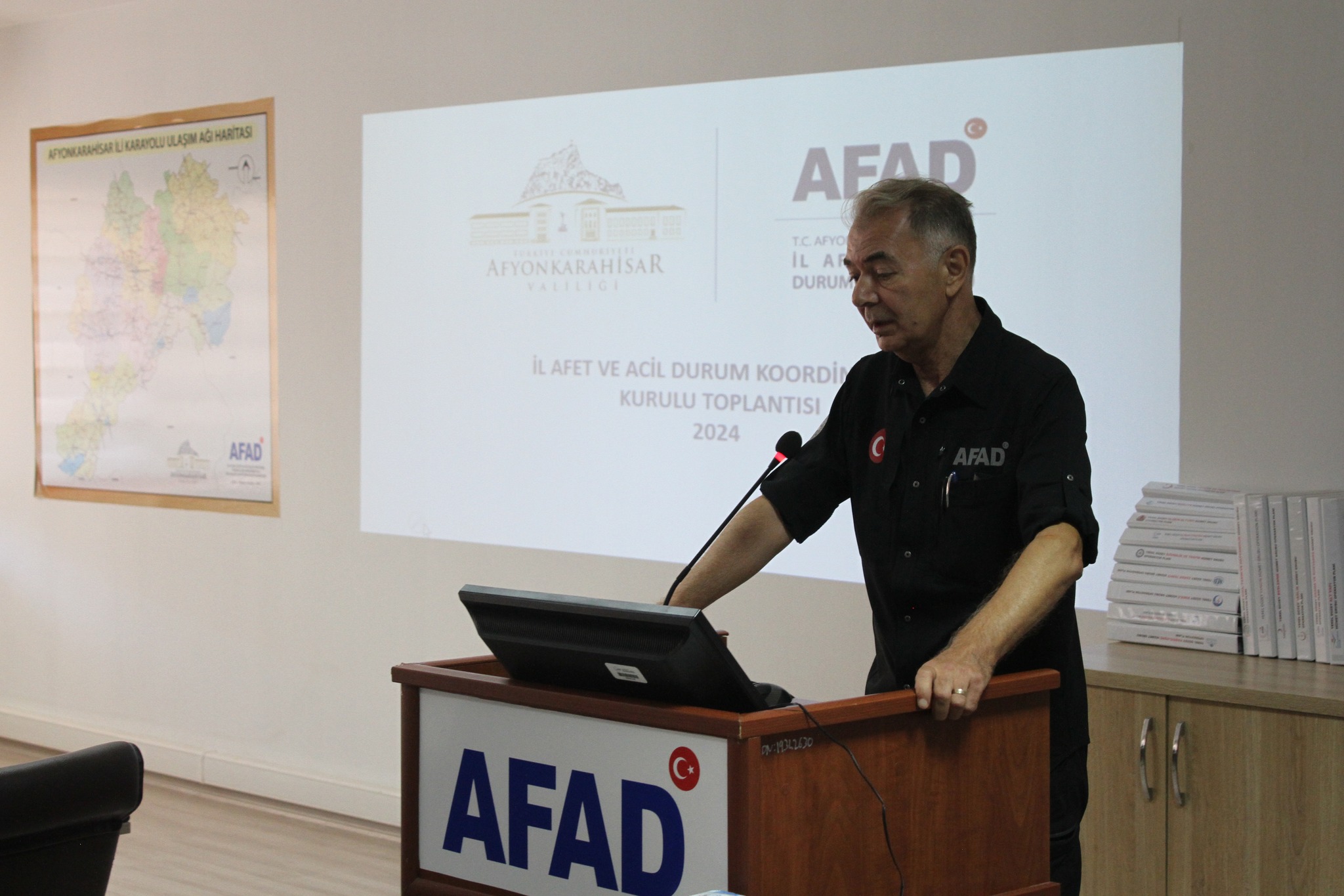 Afyonkarahisar il afet müdahale planı hazırlandı