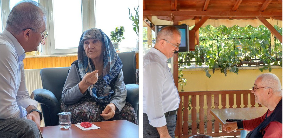 Müdür Erdoğan'ın Ziyareti Duygulandırdı