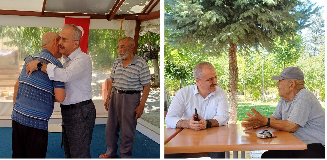 Müdür Erdoğan'ın Ziyareti Duygulandırdı