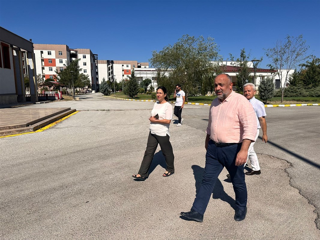 Müdür Kasapoğlu Yurt Çalışmalarını Yerinde İnceledi