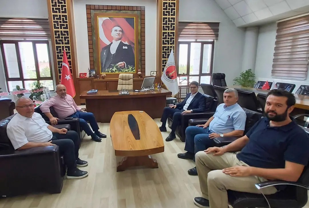 Kaymakam Kaya’ya Kasapoğlu’ndan Ziyaret