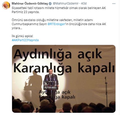 Afyonlu Bakan Göktaş Partisinin Yeni Yaşını Kutladı