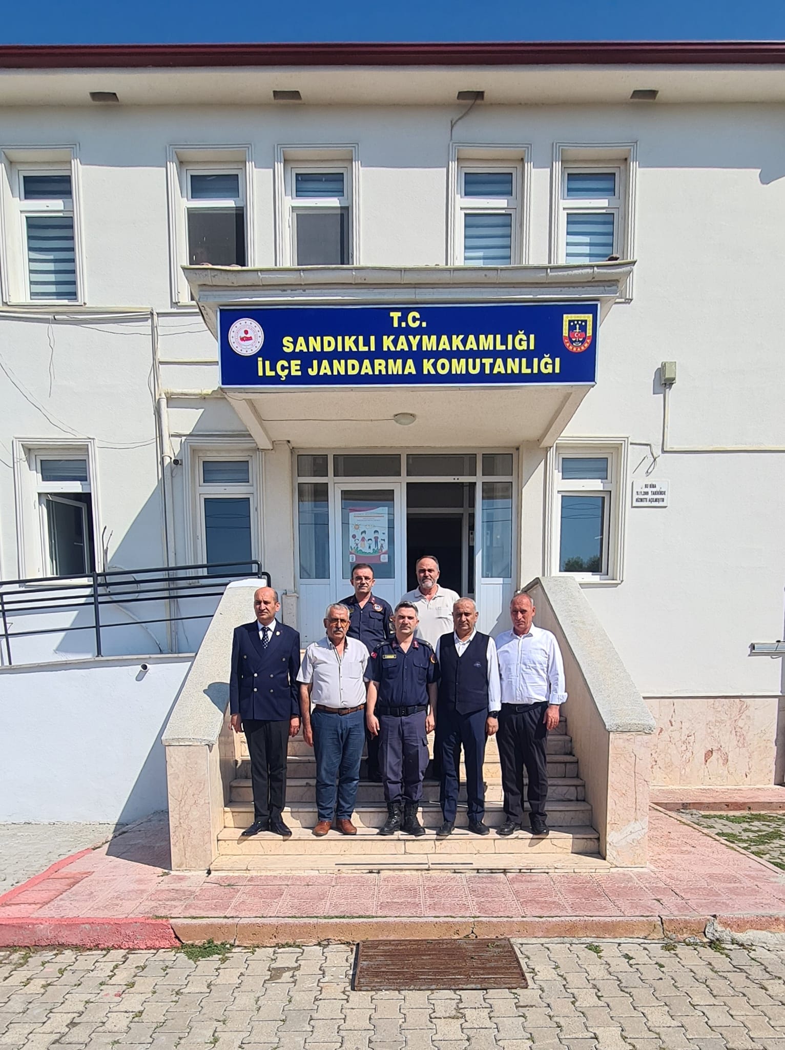 Başkan Kumartaşlı’dan İlçe Jandarma Komutanı Özdemir’e Ziyaret
