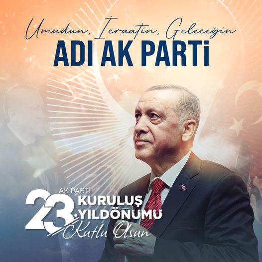 İscehisar Belediye Başkanı Kılınçarslan’dan AK Parti’nin 23. Yıl Dönümü Mesajı