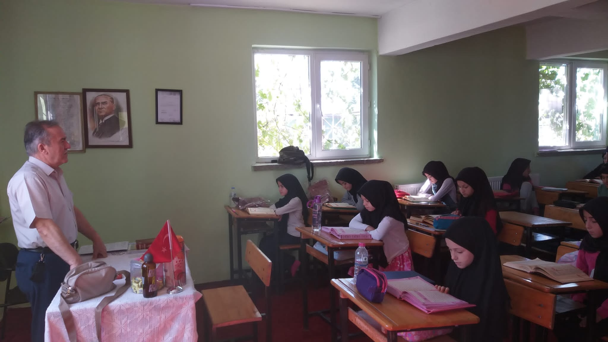 YAZ KUR'AN KURSLARI KAPANIŞ PROGRAMI GERÇEKLEŞTİRİLDİ