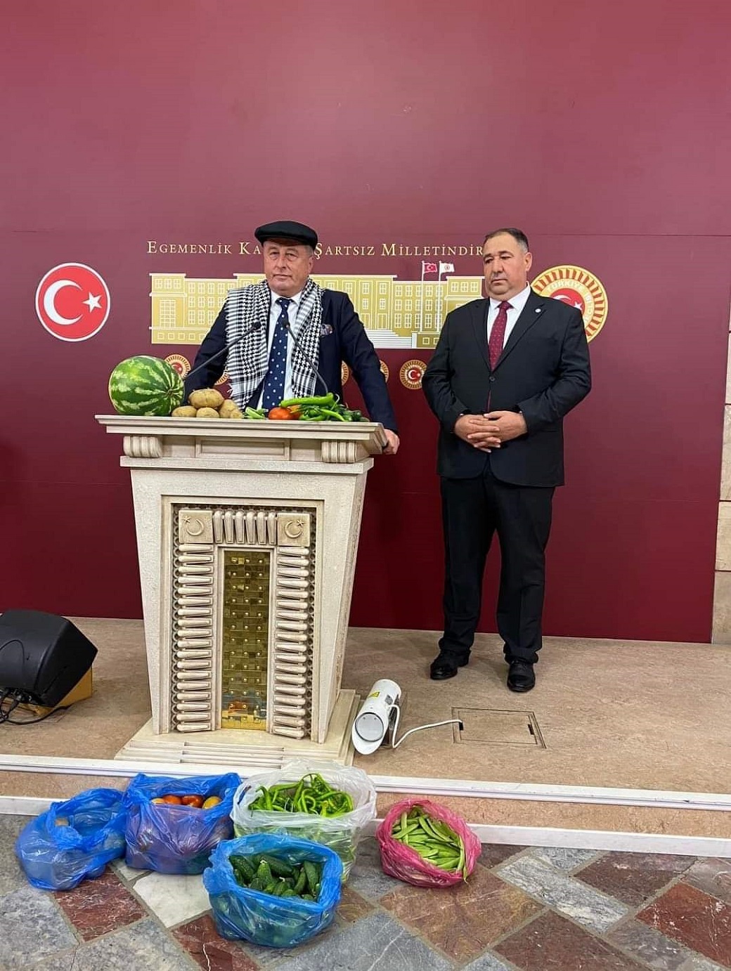 OLGUN , AFYONLU ÇİFTÇİNİN SORUNLARINI TBMM GÜNDEMİNE TAŞIDI
