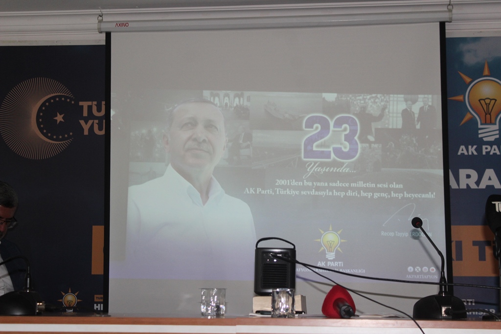 "AK PARTİ GEÇMİŞ ZORLUKLARI AŞTI, YENİDEN AŞACAK"