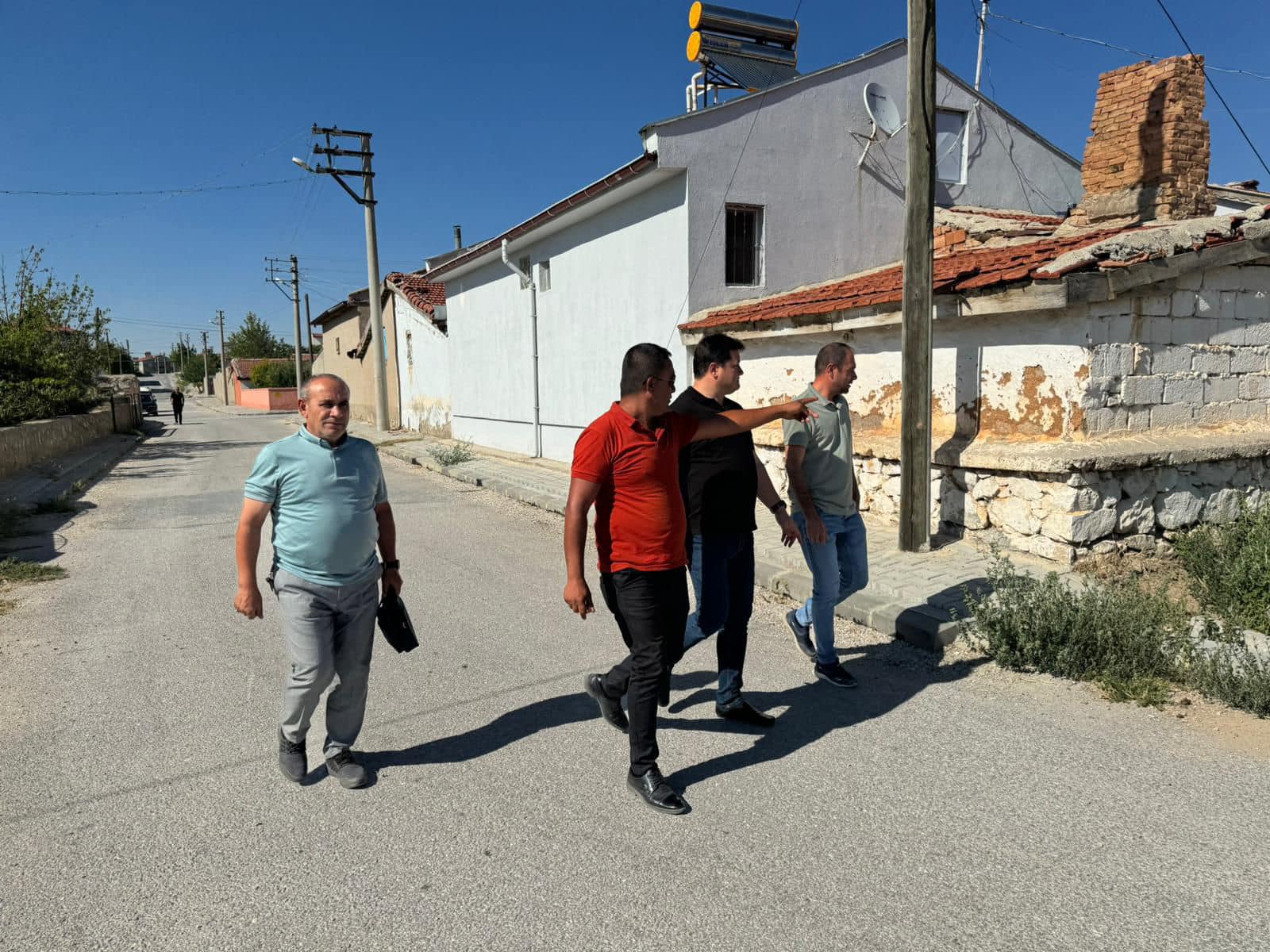 BAŞKAN AYNACI MAHALLE ZİYARETLERİNE DEVAM EDİYOR