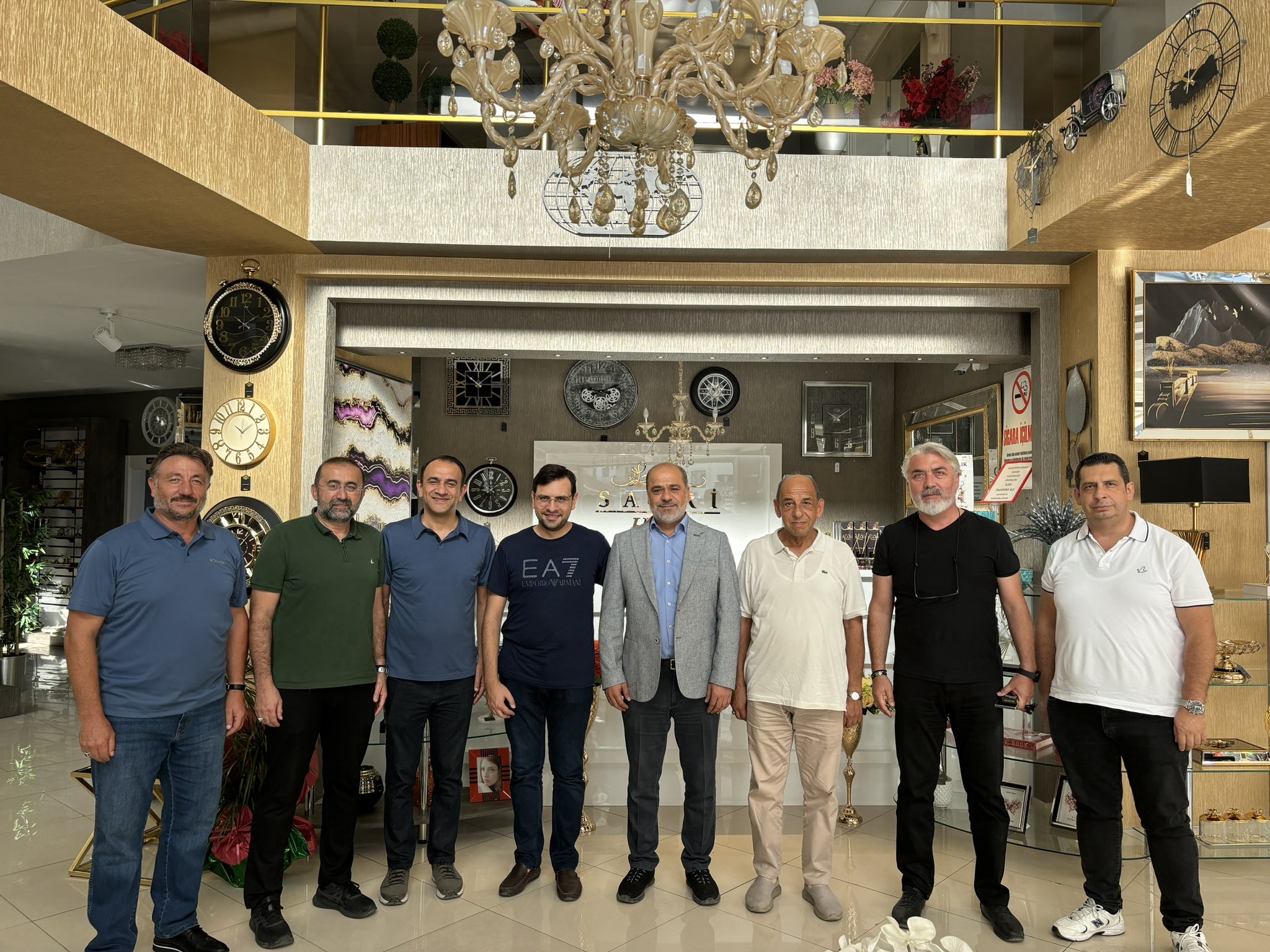Başkan İşlek ve Ekibi İş İnsanı Genelioğlu'nu Ziyaret Etti