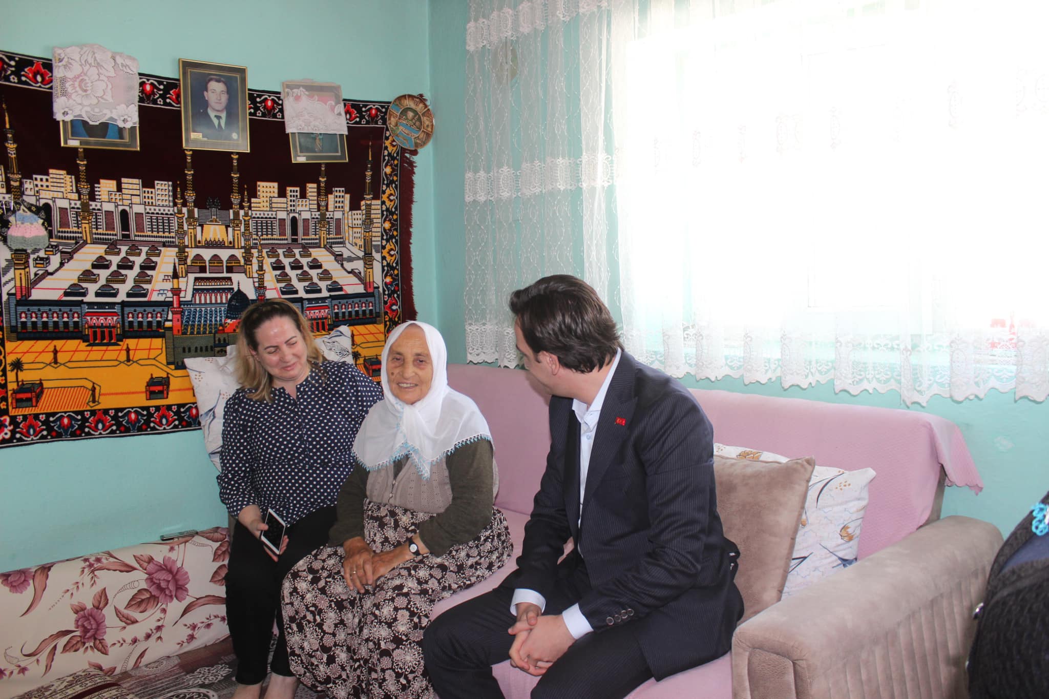 Kaymakam Sedat Akpınar'dan Şehit Annesine Ziyaret