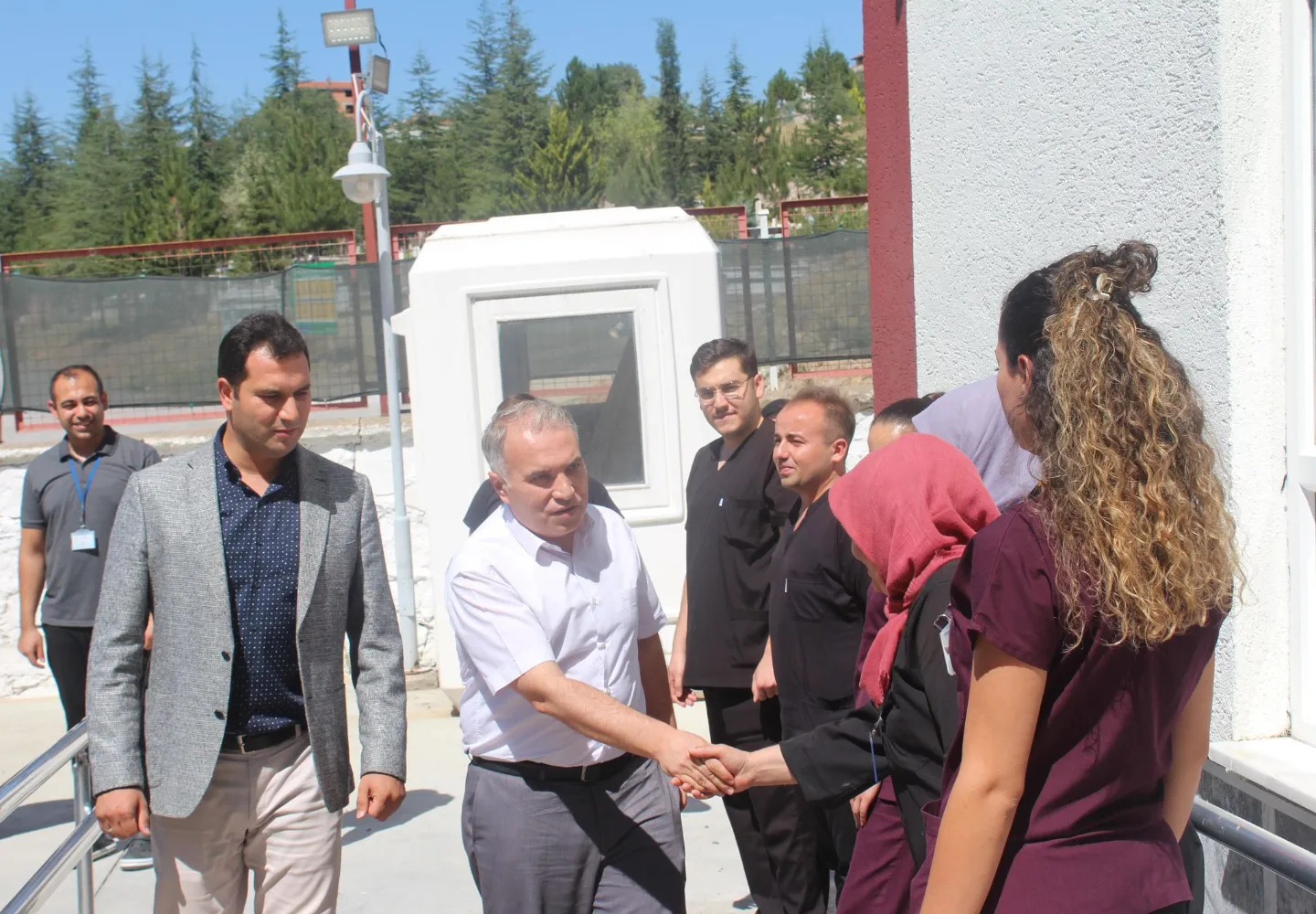 Kaymakam Duru Sandıklı Özel Bakım Merkezini Ziyaret Etti