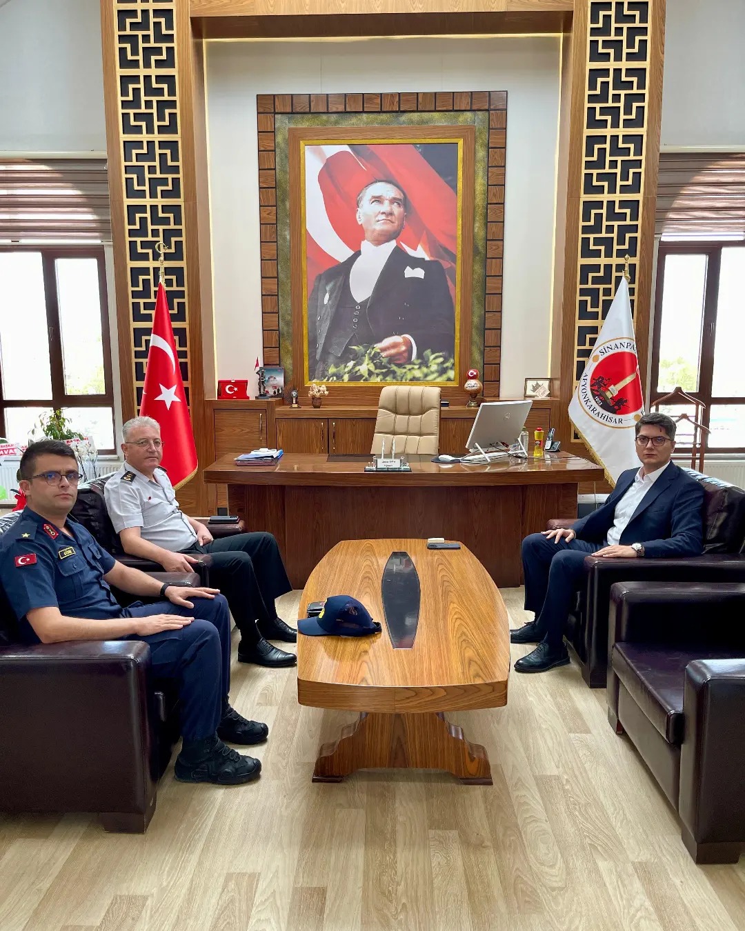 Jandarma Komutanı Yağan'dan Kaymakam Kaya'ya Ziyaret