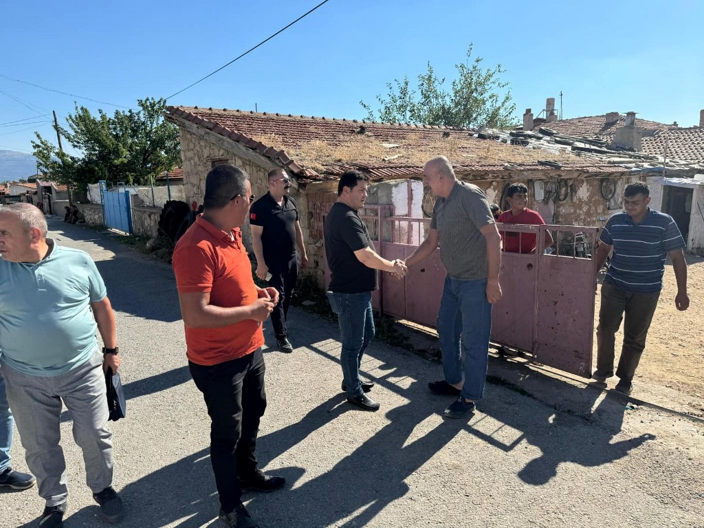 BAŞKAN AYNACI ZİYARETLERİNE DEVAM EDİYOR