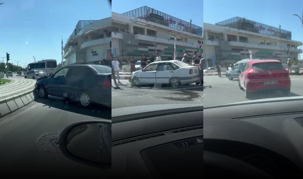 Jandarma Kavşağı'ndaki Kazada 1 Kişi Yaralandı