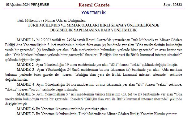 TMMOB'dan Gazetelere Darbe İlanlar Artık Gazetelerde Yayınlanmayacak