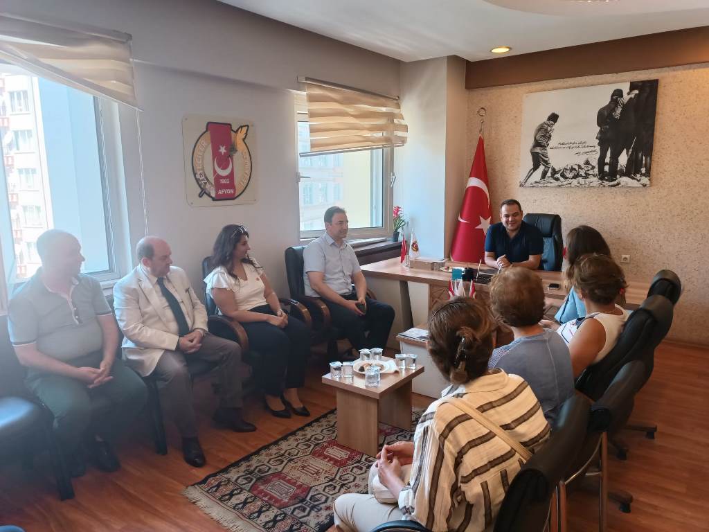 CHP HEYETİ AGC'Yİ ZİYARET ETTİ