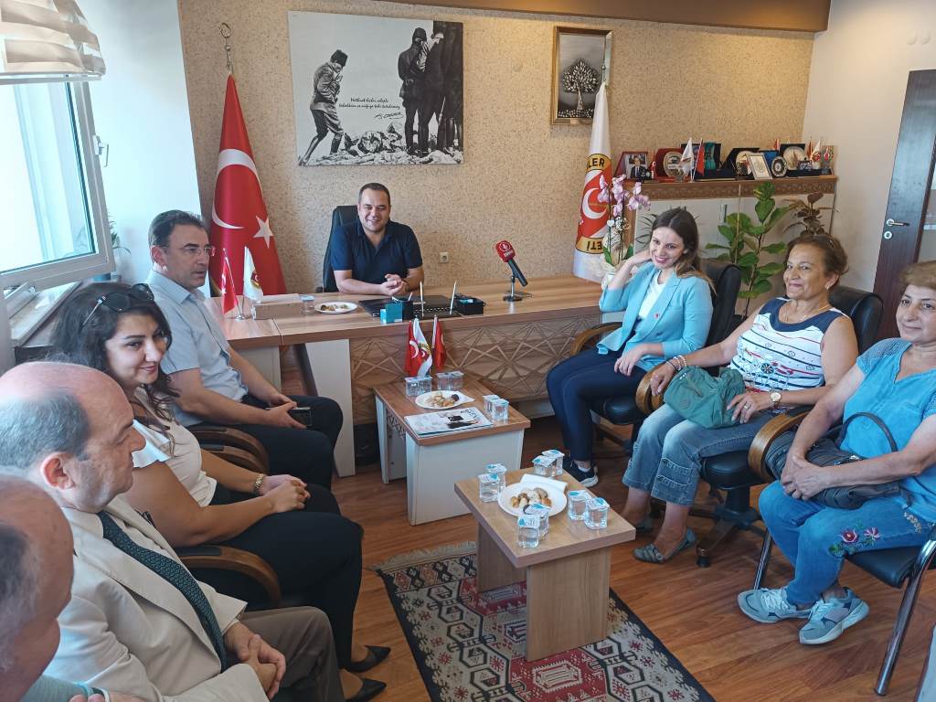 CHP HEYETİ AGC'Yİ ZİYARET ETTİ